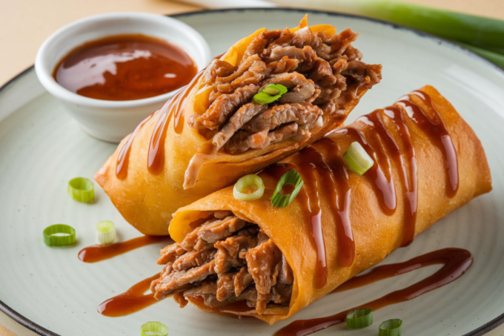 Philly Cheesesteak Egg Rolls