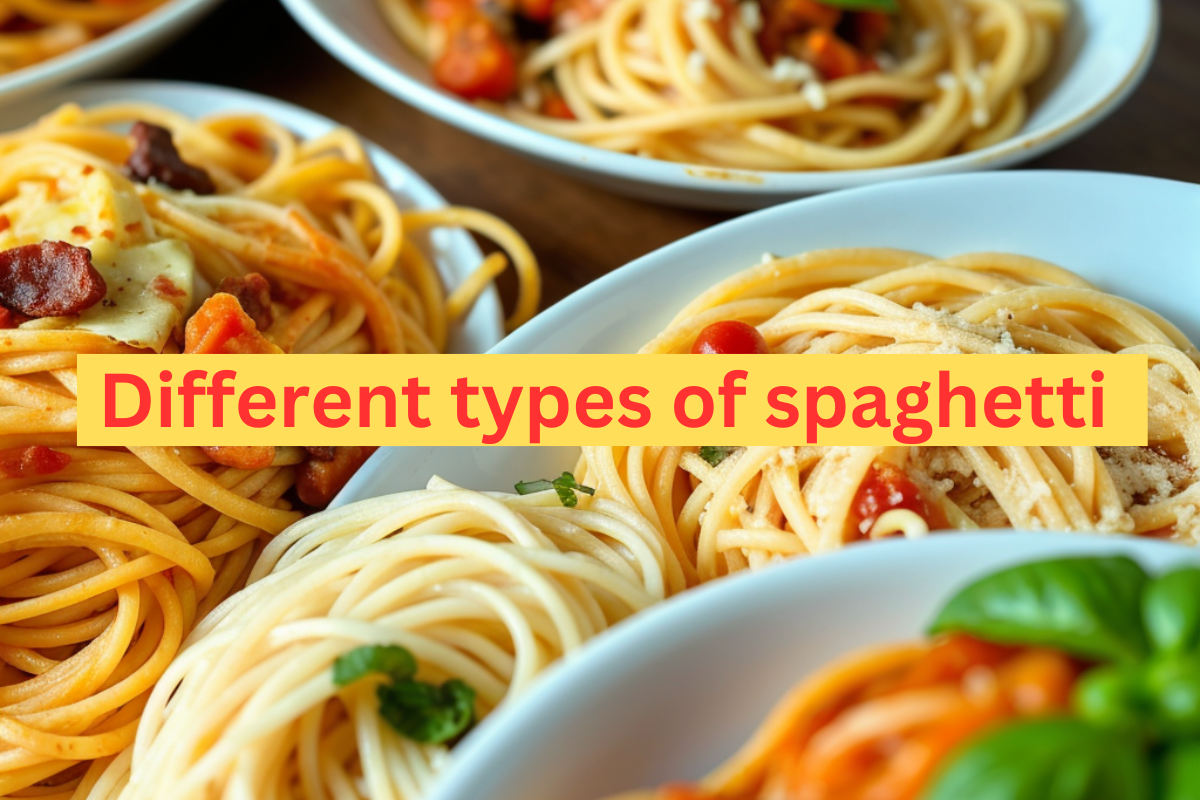 Different types of spaghetti