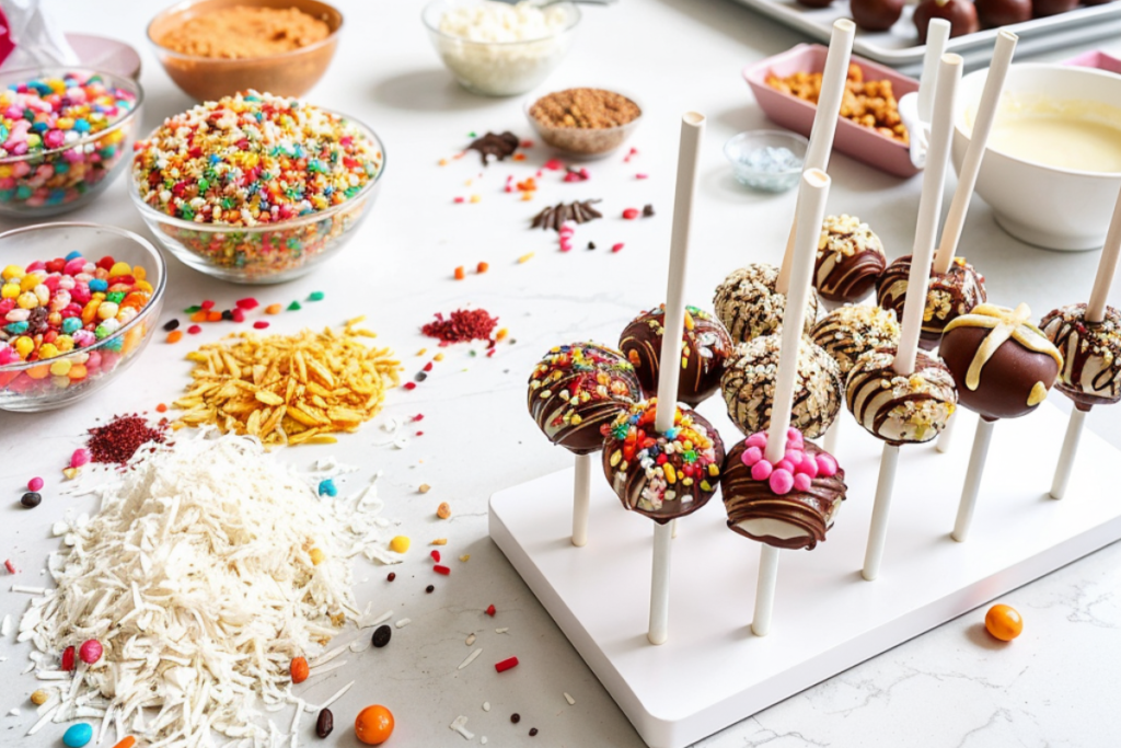 What Can I Use to Decorate Cake Pops?