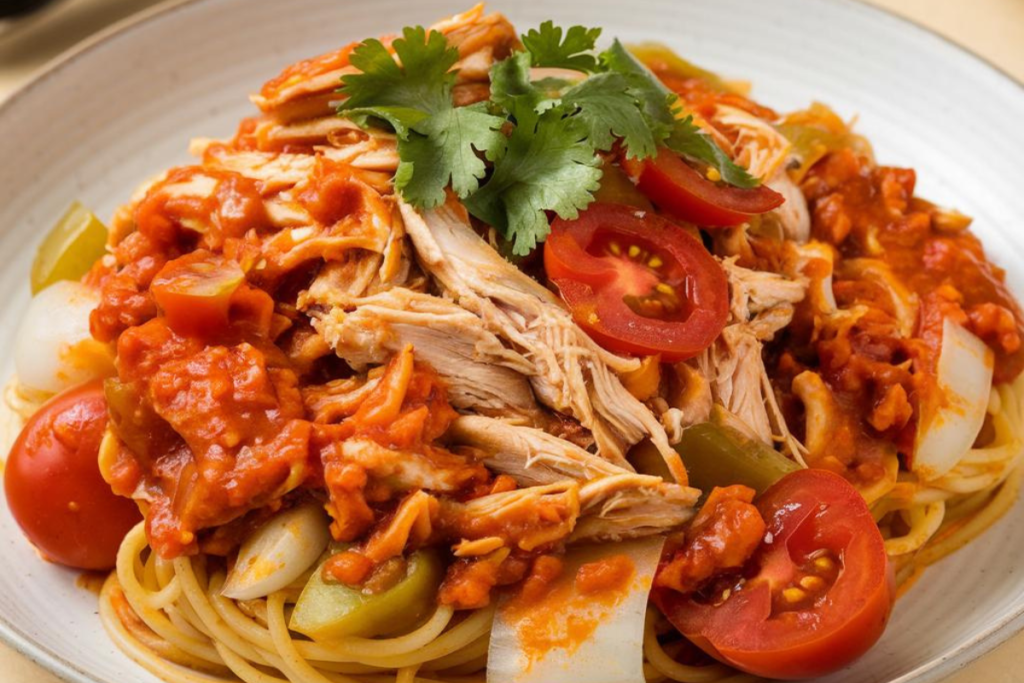 Chicken Spaghetti with Rotel Recipe