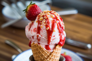 Strawberry Cheesecake Ice Cream